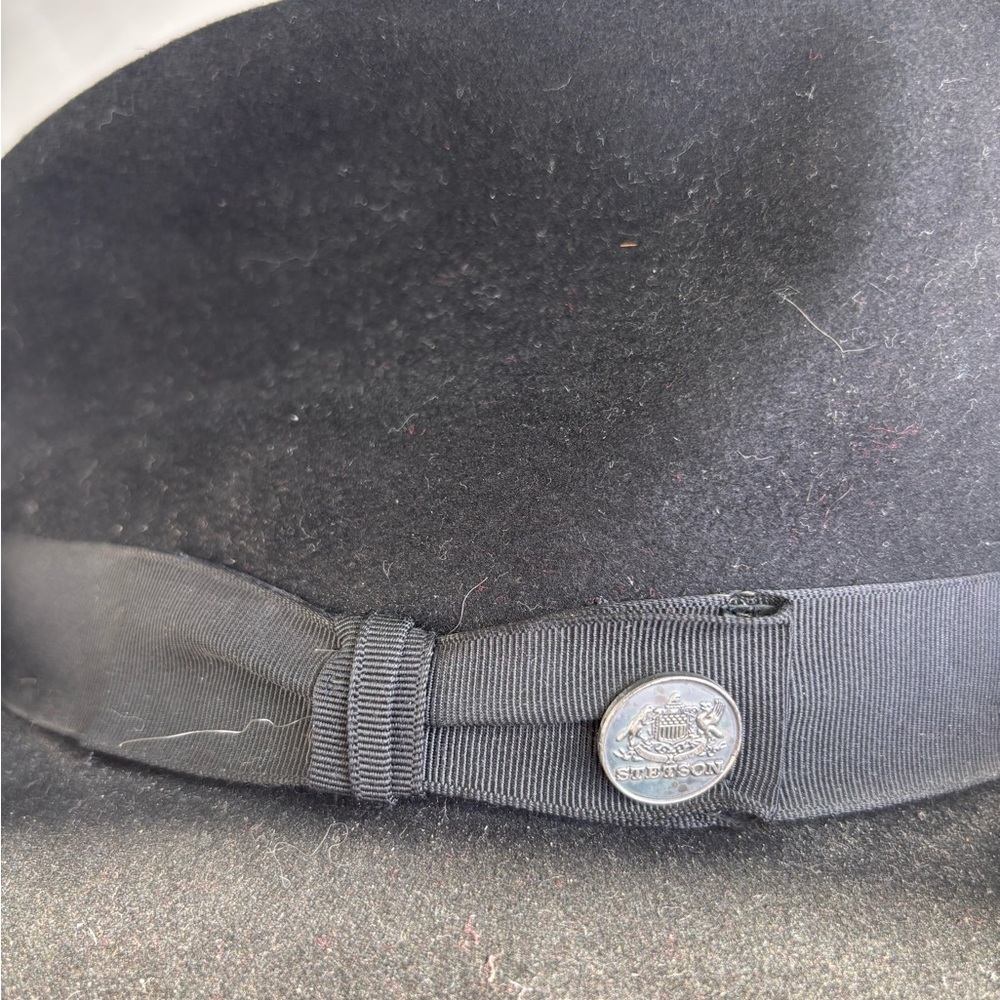 Stetson Black Fedora Hat - Picture 4 of 5
